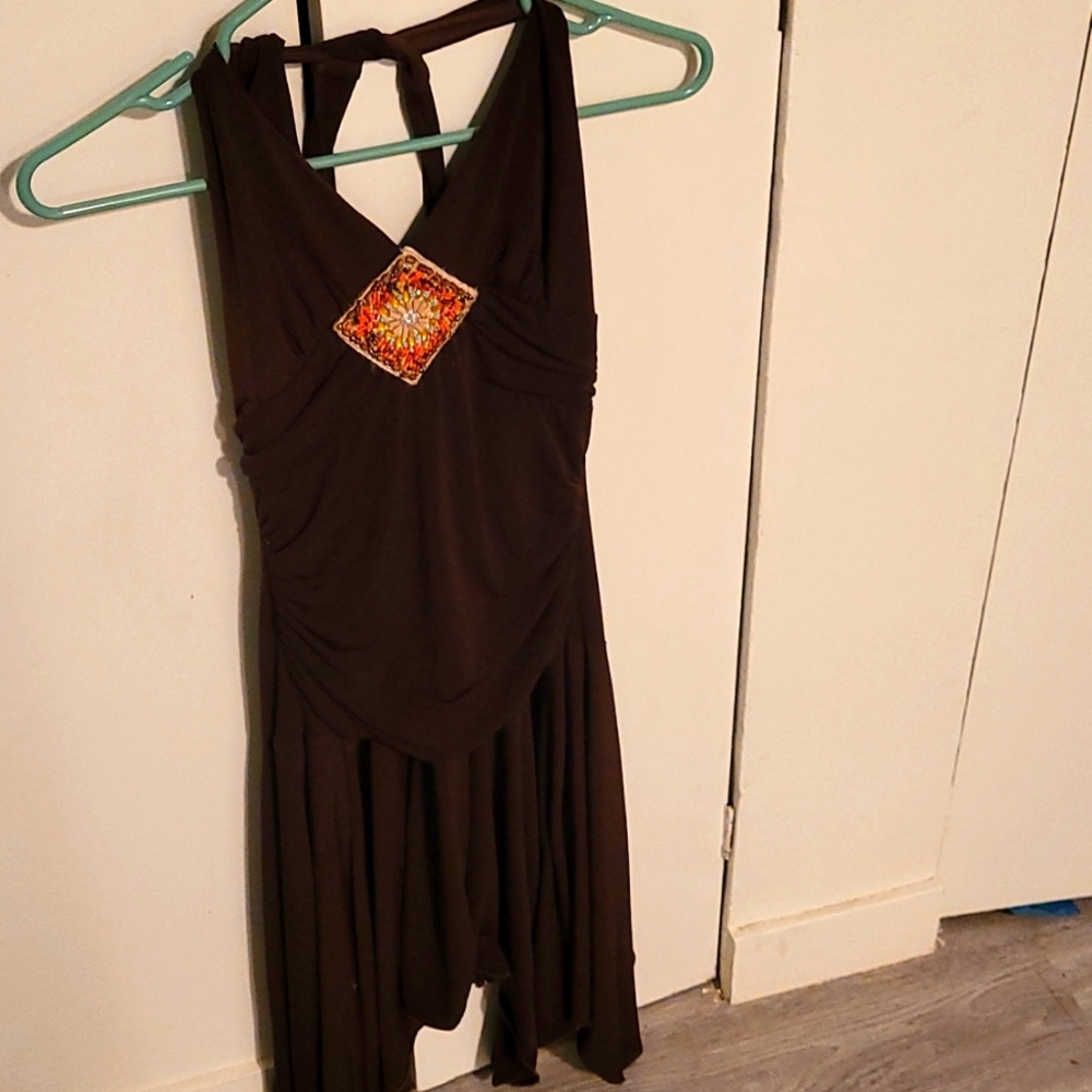 Y2K halter dress